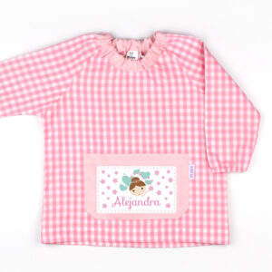 Babi con Bolsillo Personalizado Hada Rosa