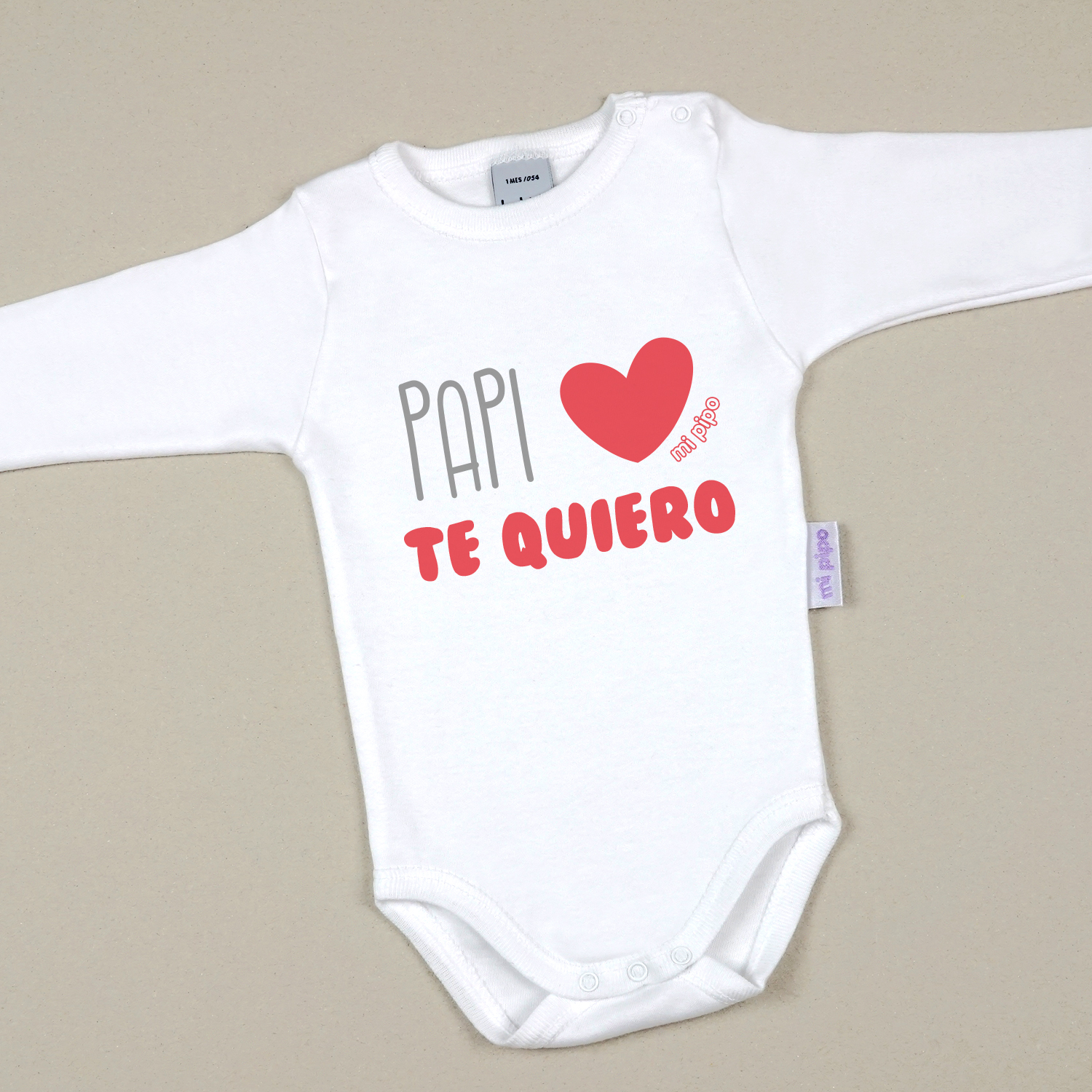 Body Divertido Papi Te Quiero