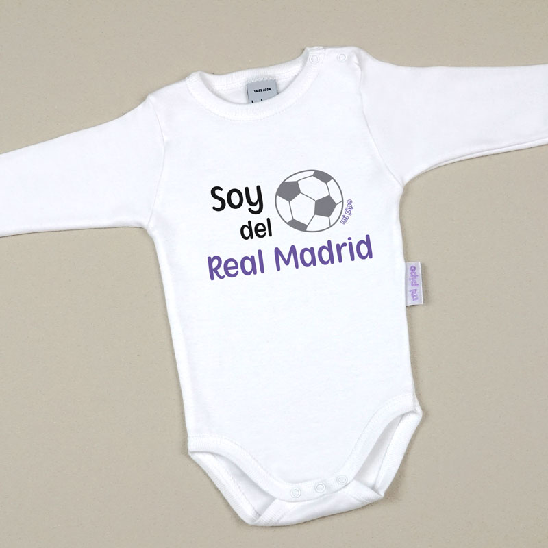 Body Divertido Soy del Real Madrid