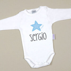 Body Personalizado Estrella Azul
