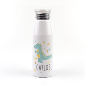 Botella Aluminio Personalizada Dinosaurio