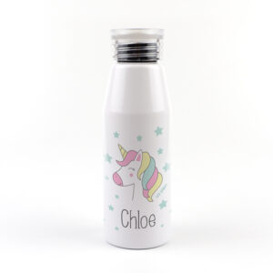 Botella Aluminio Personalizada Unicornio