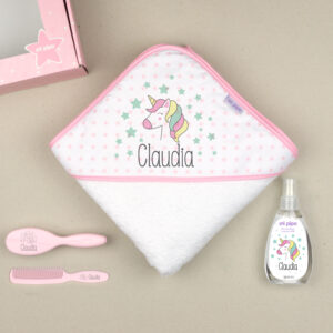 Cajita al Agua Personalizada Unicornio