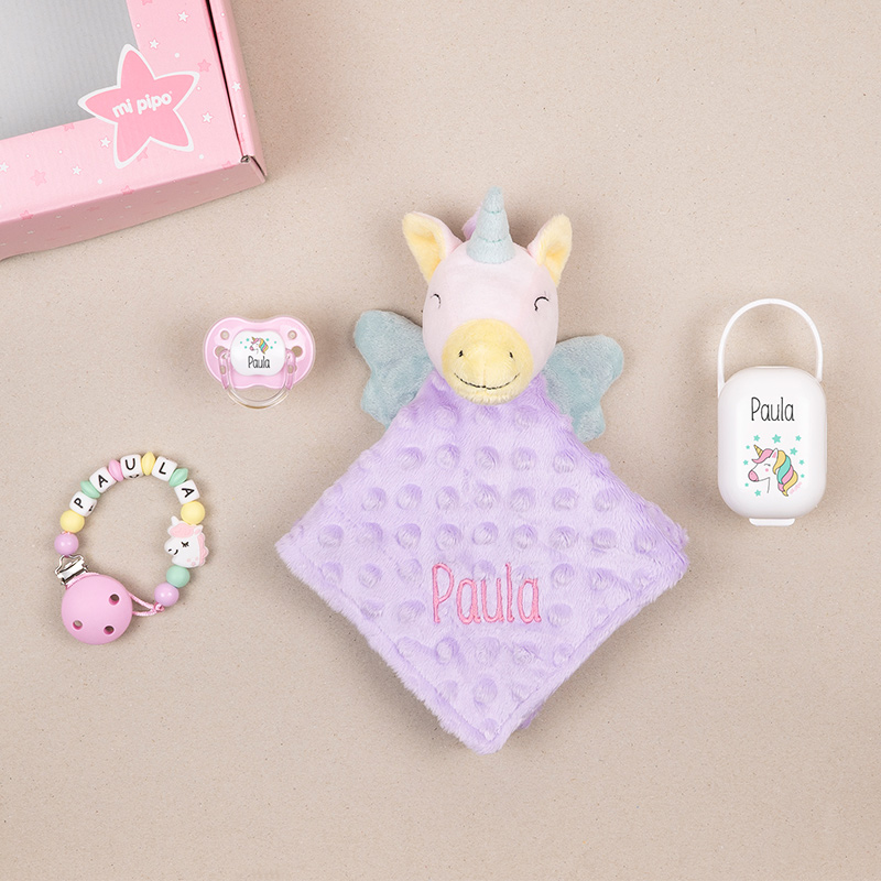 Cajita Baby Born Personalizada Unicornio
