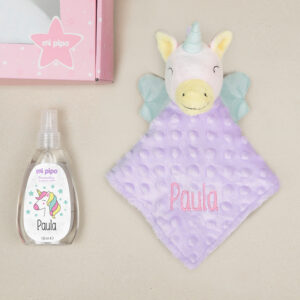 Cajita Dou Dou + Colonia Personalizada Unicornio