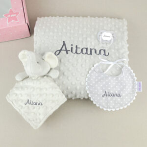 Cajita Premium Personalizada Gris