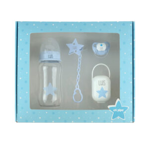 Cajita My Basics 300 Personalizada Estrella Azul