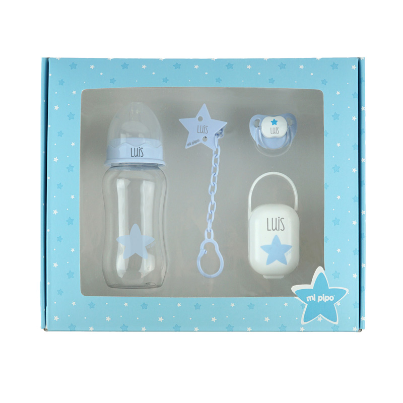 Cajita My Basics 300 Personalizada Estrella Azul