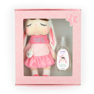 Cajita Muñeca Metoo + Colonia Personalizada Bunny