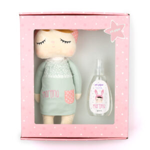Cajita Muñeca Metoo + Colonia Personalizada Gris