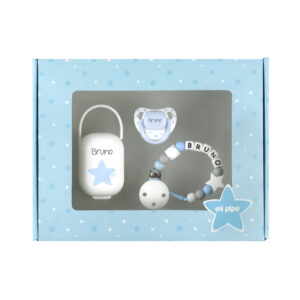 Cajita Top Personalizada Baby Azul