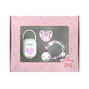 Cajita Top Personalizada Baby Rosa