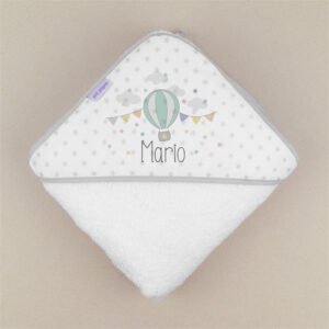 Capa de Baño Personalizada Globo