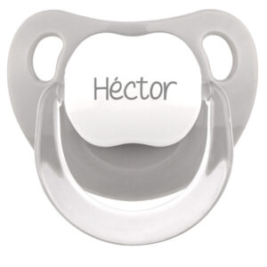 Chupete Baby Personalizado Gris