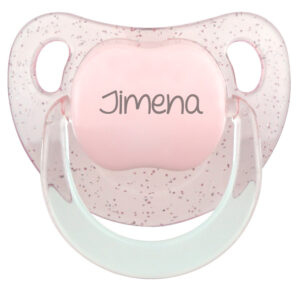 Chupete Baby Personalizado Glitter Rosa