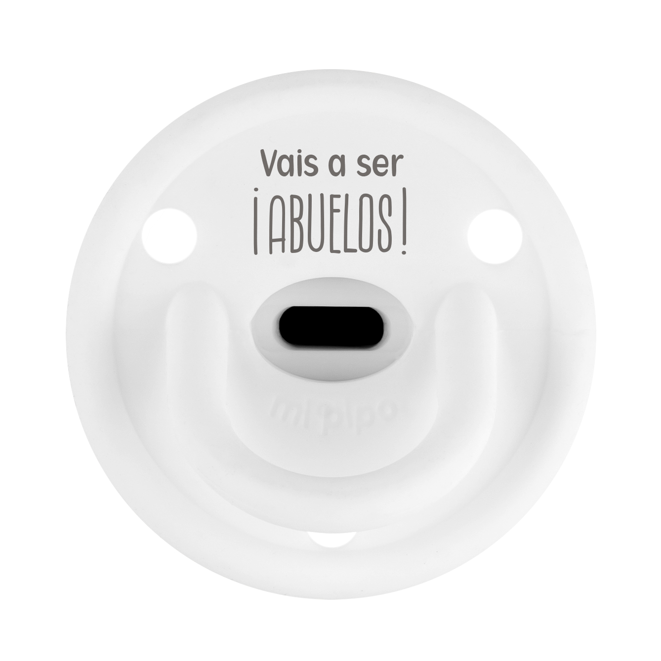 Chupete Gummy Divertido Vais a ser ¡Abuelos!, color a elegir