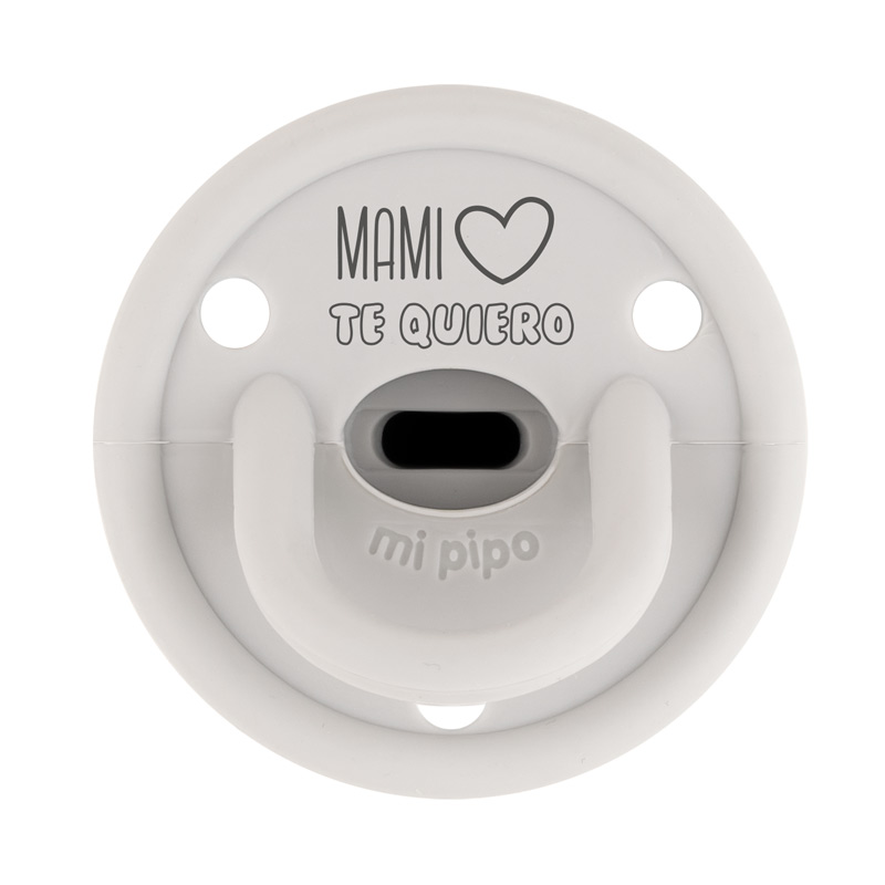 Chupete Gummy Divertido Mami te quiero, color a elegir