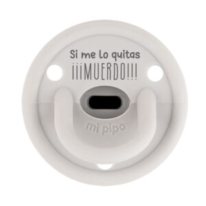 Chupete Gummy Divertido Si me lo quitas ¡¡¡muerdo!!!, color a elegir