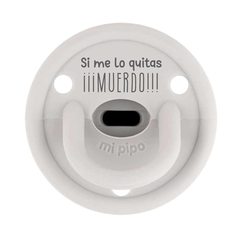 Chupete Gummy Divertido Si me lo quitas ¡¡¡muerdo!!!, color a elegir