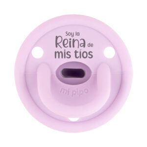 Chupete Gummy Divertido Soy la Reina de mis tíos, color a elegir