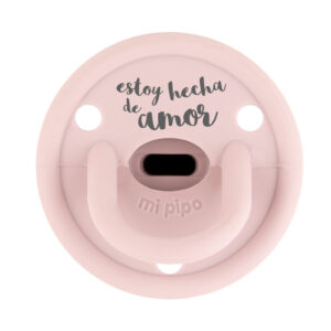 Chupete Gummy Divertido Estoy hecha de amor, color a elegir