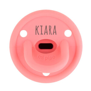 Chupete Gummy Personalizado Coral