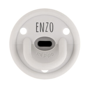 Chupete Gummy Personalizado Gris