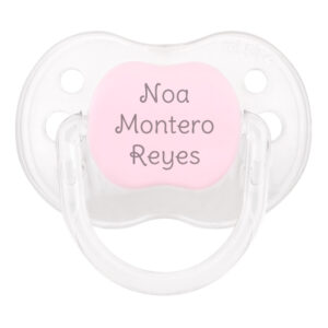 Chupete Classic Personalizado Cristal Rosa