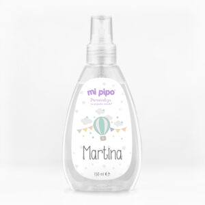 Agua de colonia 150 ml Personalizada Globo