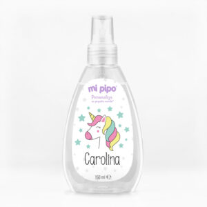 Agua de colonia 150 ml Personalizada Unicornio