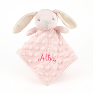 Dou Dou Cabecitas Conejito Rosa Personalizado