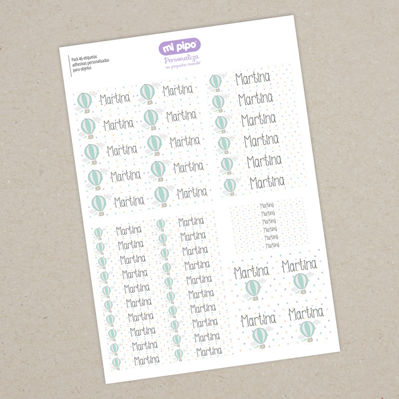 Pack Mi Guarde Personalizado Globo Rosa + Regalo Cajita Porta Alimentos - Imagen 12