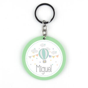 Llavero Metacrilato personalizado Globo