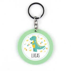 Llavero Metacrilato personalizado Dinosaurio