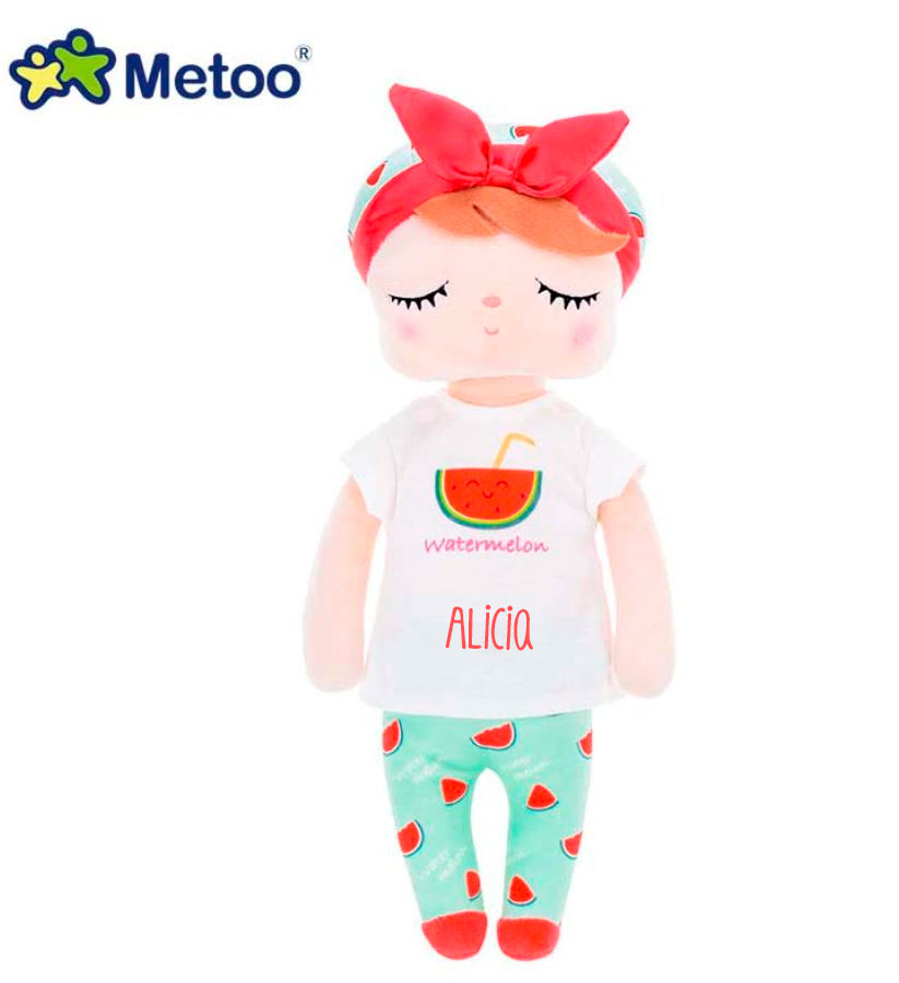 Muñeca Metoo Sandía Personalizada