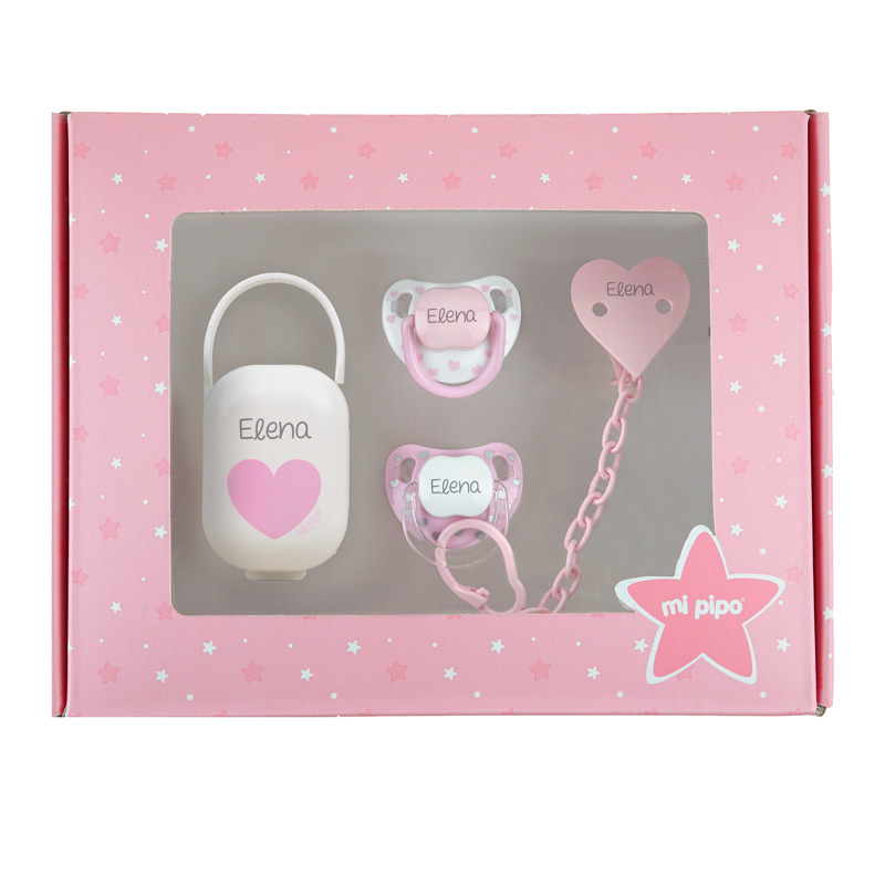 Cajita Mis Imprescindibles Personalizada Baby Rosa