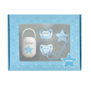 Cajita Mis Imprescindibles Personalizada Baby Azul