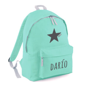 Mochila Junior Personalizada Menta