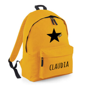 Mochila Junior Personalizada Mostaza