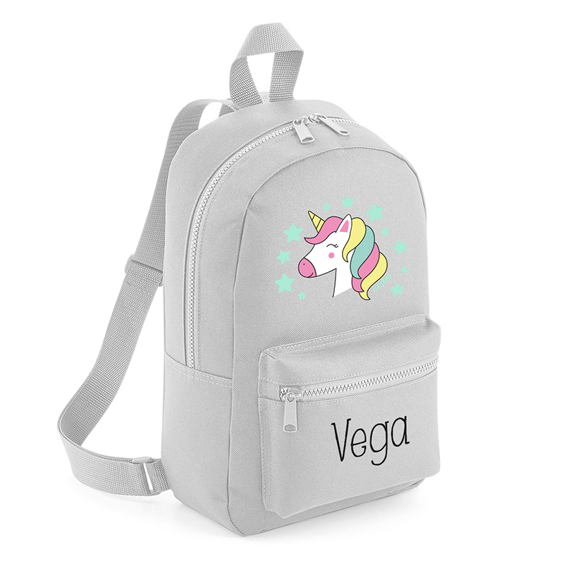 Mochila Medium Personalizada Unicornio, color a elegir - Imagen 5