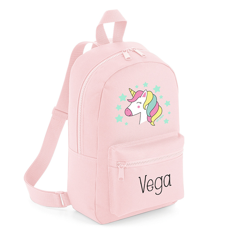 Mochila Medium Personalizada Unicornio, color a elegir - Imagen 4