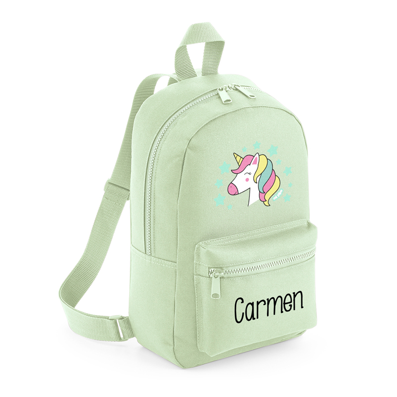 Mochila Medium Personalizada Unicornio, color a elegir - Imagen 6