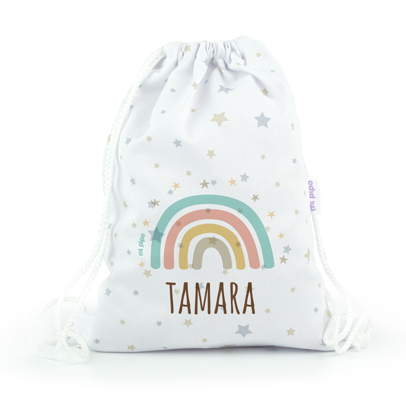 Petate Guardería Personalizado Arcoíris Soft