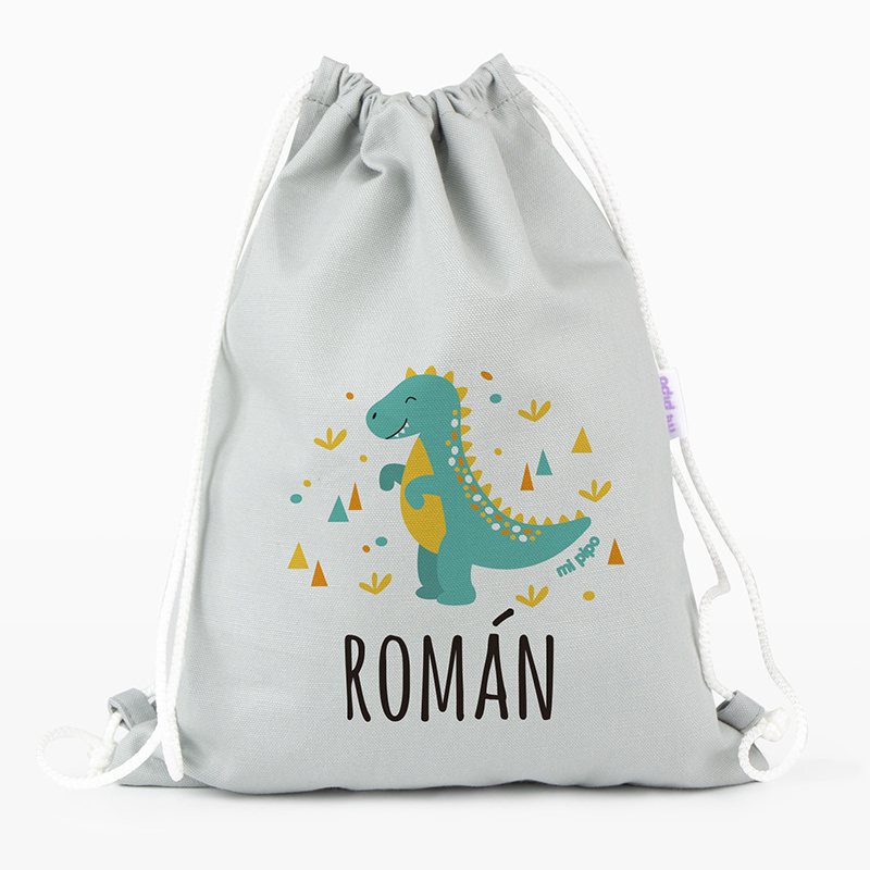 Petate Medium Personalizado Dinosaurio, color a elegir - Imagen 4