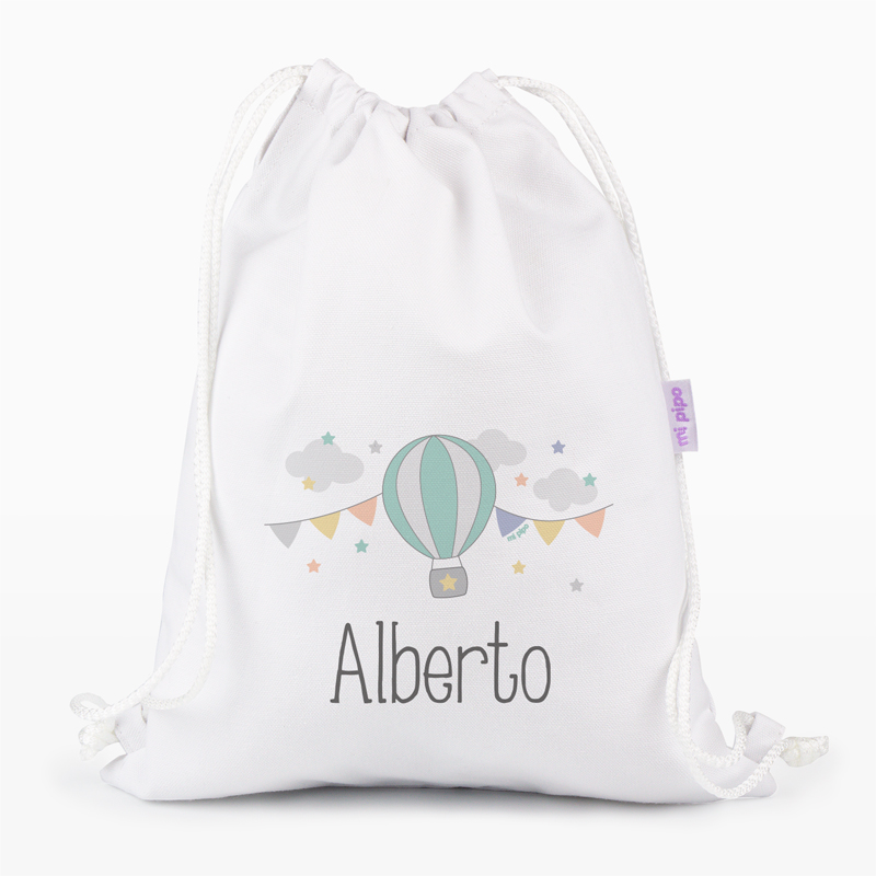 Petate Medium Personalizado Globo, color a elegir