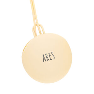 Portachupetes de Silicona Gummy Personalizado Beige