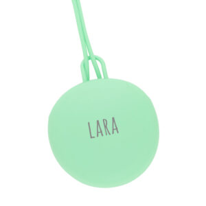 Portachupetes de Silicona Gummy Personalizado Menta