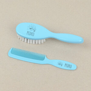 Cepillo y Peine personalizados Pirata, color a elegir