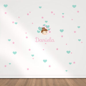 Vinilo Maxi de pared Personalizado Hada