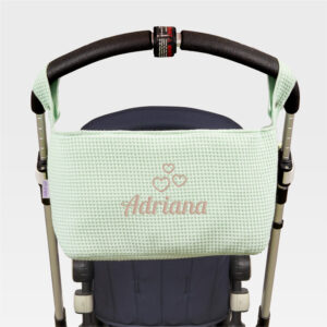 Bolso Mini Gofre Menta Soft personalizado